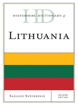 cover image of Historical Dictionary of Lithuania